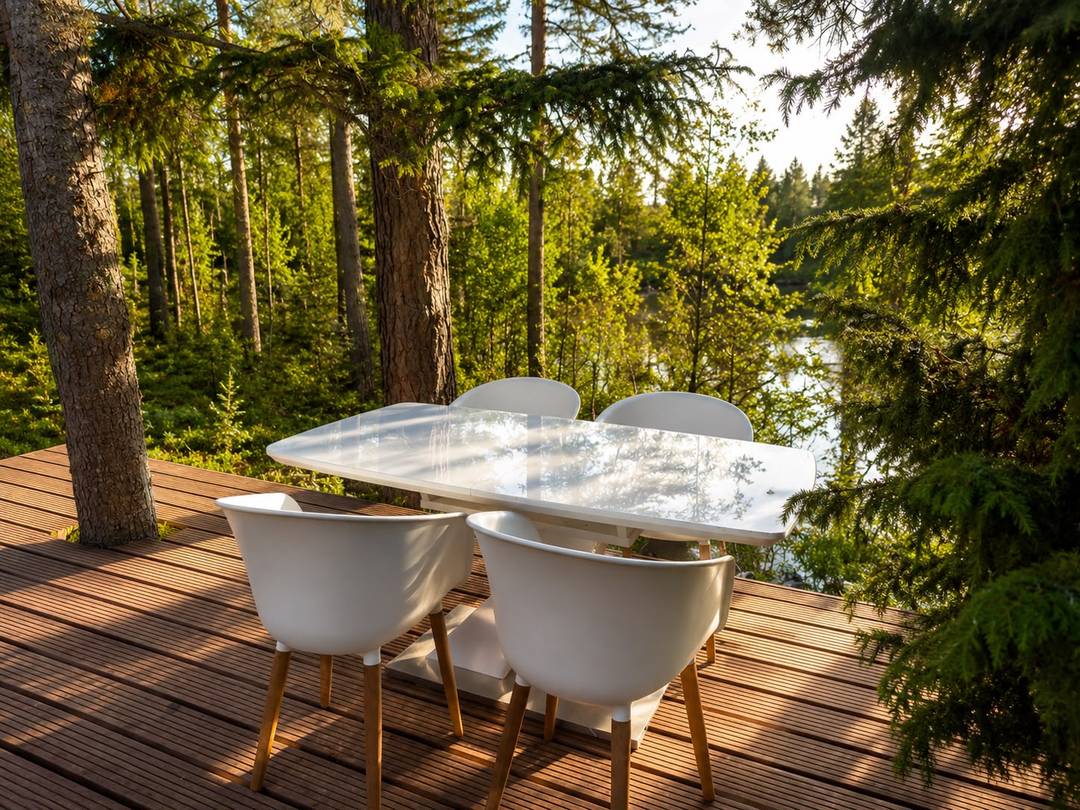 Hunter's Cabin — black forest cabin with panoramic glazing — 2